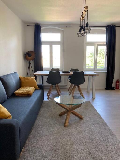 SUPER Lage modern Boxspringbett *Netflix* WLan* Lejlighed Chemnitz Eksteriør billede